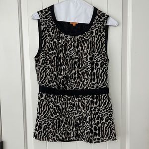Tory Burch Cheetah tank top